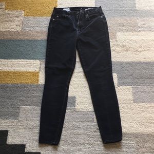 GAP Black Skinny Corduroys